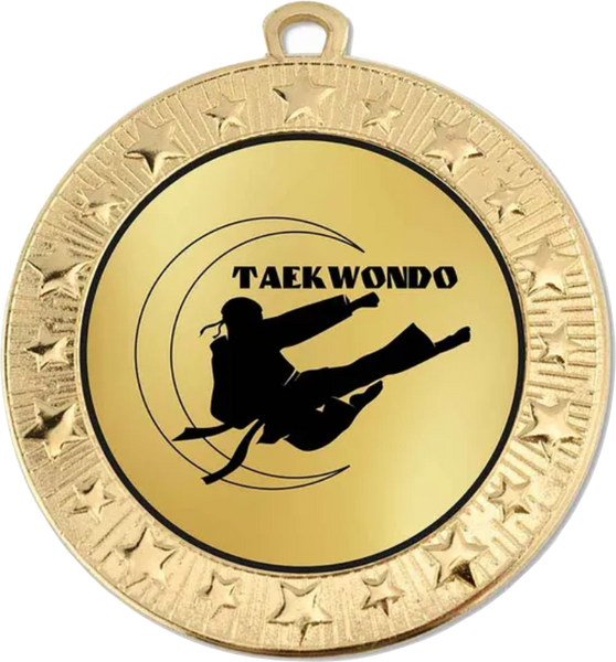 Customised Metallic Medals XLarge - NEW - includes Ribbon (70mm)