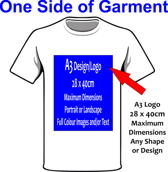 Add Your Logo/Text/Photo - NEW for 2025: A3 Full Colour printing