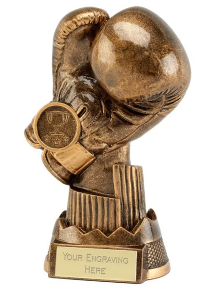 Boxing Trophy ~ Podium 3D ~ 6.4"(17cm)