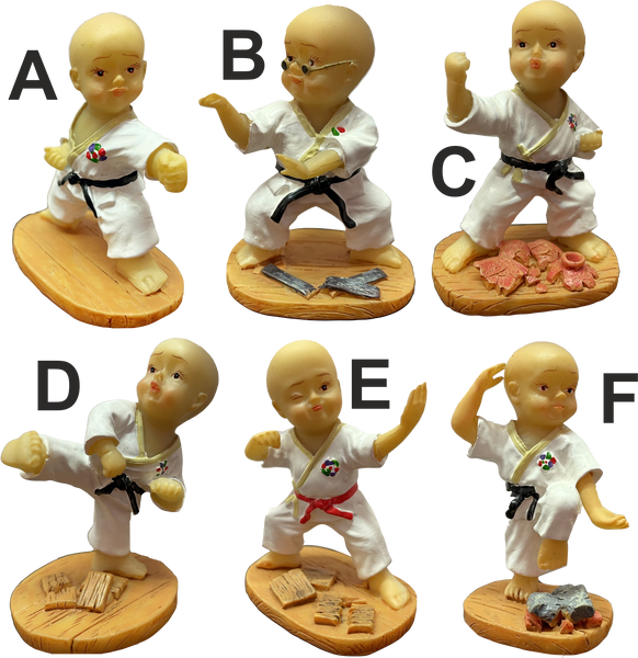 Martial Arts Figurines (Box Set of 6)