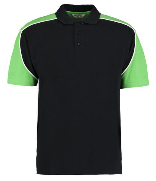Formula Racing Monaco POLO Shirt - Black/Green 2XL - Clearance