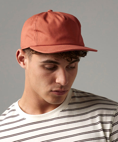 Organic cotton unstructured 5-panel cap ~ BC640n
