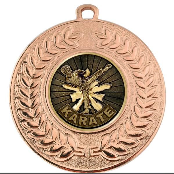 Customised Metallic Medals - NEW - includes Ribbon (50mm)