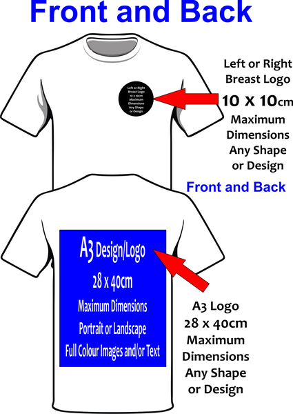 Add Your Logo/Text/Photo - NEW for 2025: A3 Full Colour printing