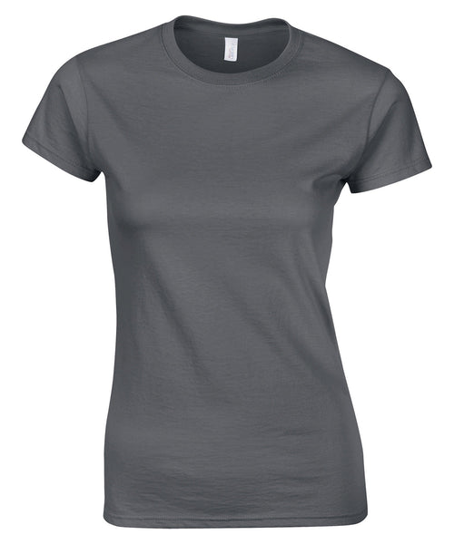 Ladies T-Shirts - Dark Heather Grey Medium