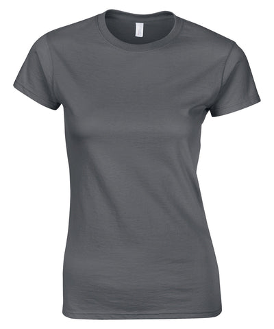 Ladies T-Shirts - Dark Heather Grey Medium