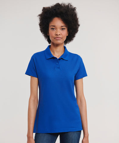Women's classic polycotton polo - ROYAL BLUE SMALL