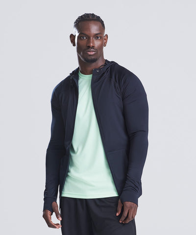 Cool Contrast Zip Up Hoodie (zoodie) ~ JC057