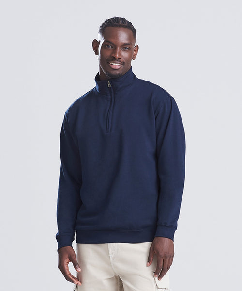 Sophomore ¼ zip sweatshirt by AWD ~ JH046
