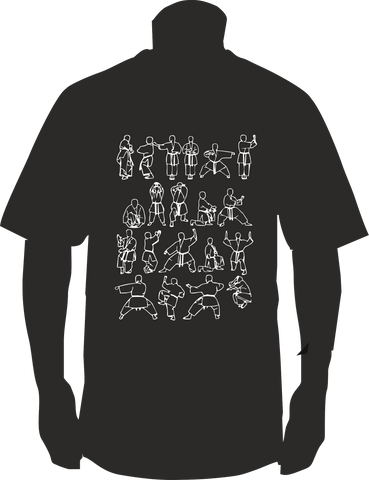 KARATE KATA T-Shirts - (Sports Fabric)