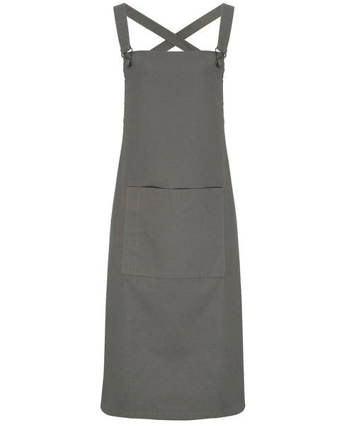 Cross back 'barista' bib apron ~ PR129