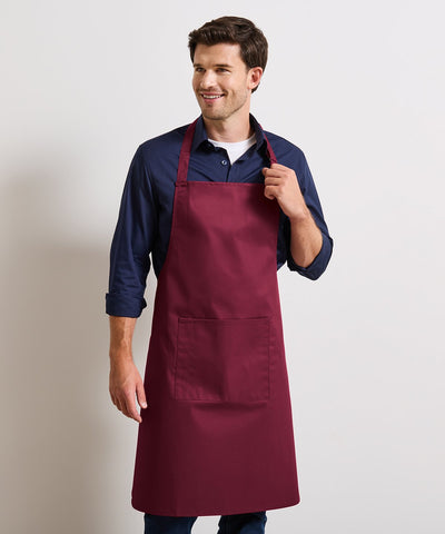 Classic Bib Apron (best seller) with pocket ~ PR154