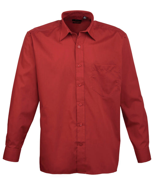 Mens Long Sleeve Shirts - Premier - PR200