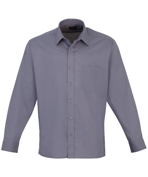 Mens Long Sleeve Shirts - Premier - PR200