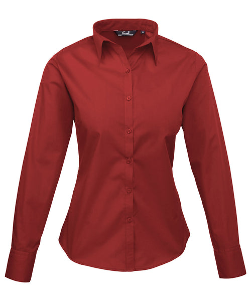 Ladies Long Sleeve Shirts - Premier ~ PR300