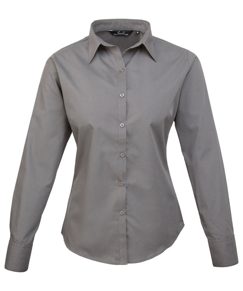 Ladies Long Sleeve Shirts - Premier ~ PR300