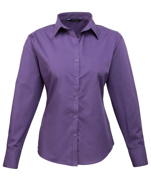 Ladies Long Sleeve Shirts - Premier ~ PR300