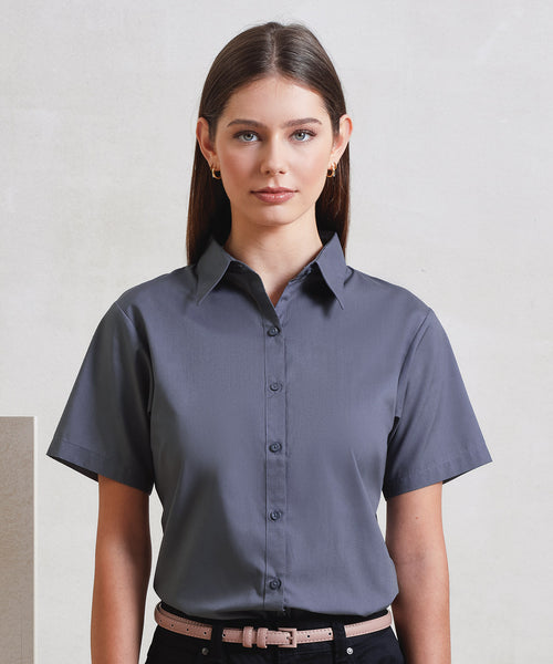 PR302 Ladies short sleeve blouse