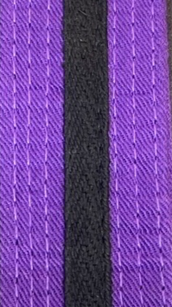 Coloured Belts with Black Stripe (New 2026)