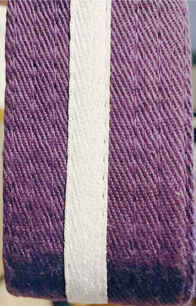 Coloured Belts with White Stripe