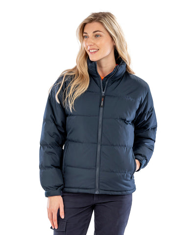 Holkham down feel jacket by Result (Womens) ~ R181F