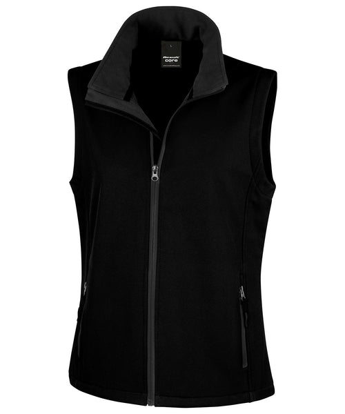 Women's Printable softshell bodywarmer - R232F