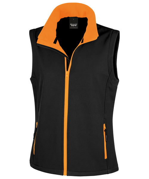 Women's Printable softshell bodywarmer - R232F