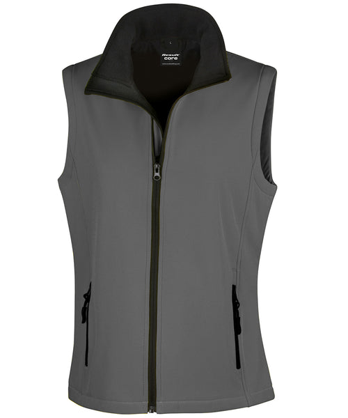Women's Printable softshell bodywarmer - R232F