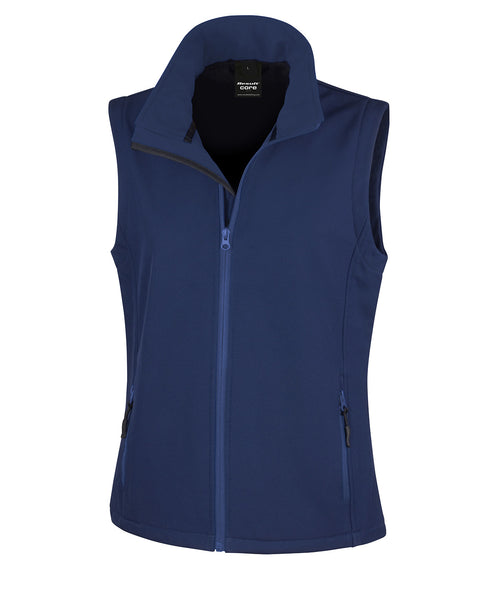 Women's Printable softshell bodywarmer - R232F