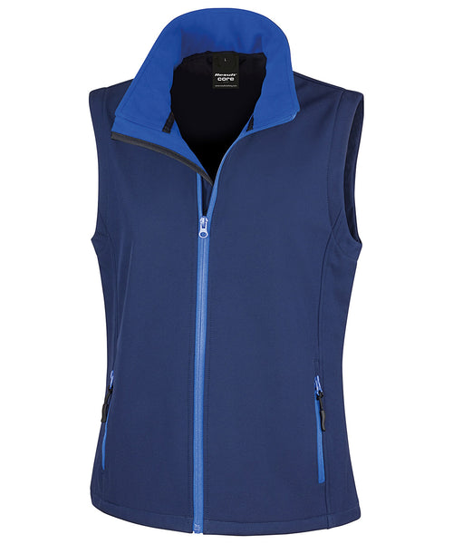Women's Printable softshell bodywarmer - R232F