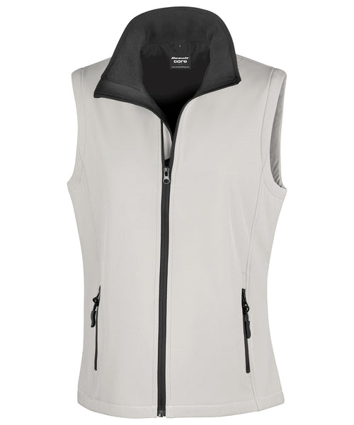 Women's Printable softshell bodywarmer - R232F
