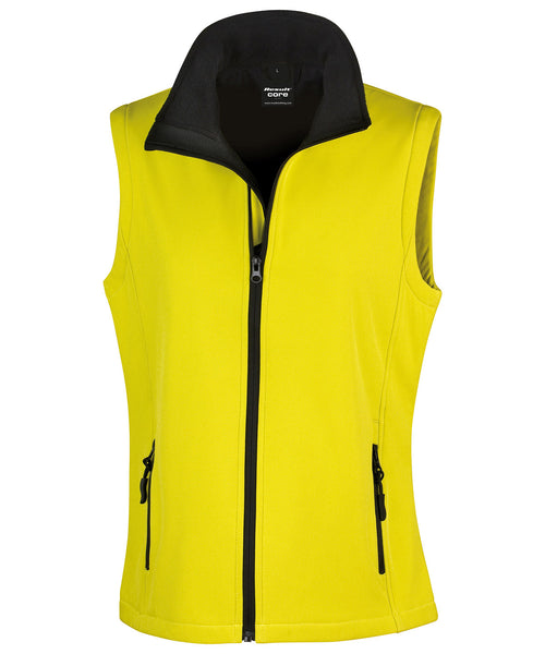 Women's Printable softshell bodywarmer - R232F