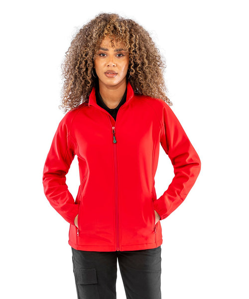 Women's recycled 2-layer printable softshell jacket by Result ~ R901F