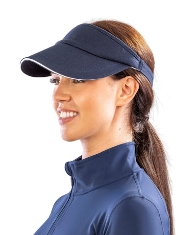 Herringbone sun visor with sandwich peak - RC48X