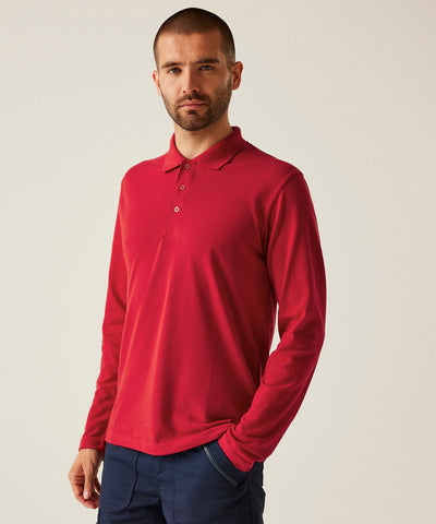 Pro 65/35 Long Sleeve Polo Shirts (REGATTA) - RG615