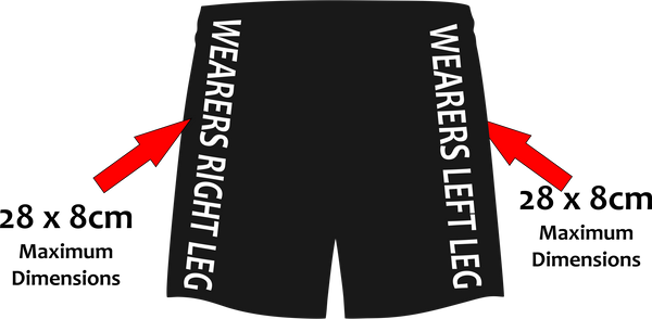 Trousers & Shorts Personalisation Option