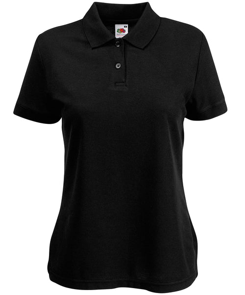 Women's 65/35 polo ~ SS212 (Fruit of the Loom)