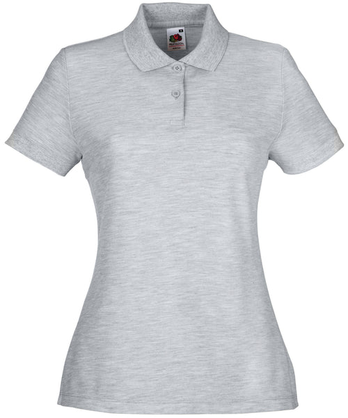 Women's 65/35 polo ~ SS212 (Fruit of the Loom)