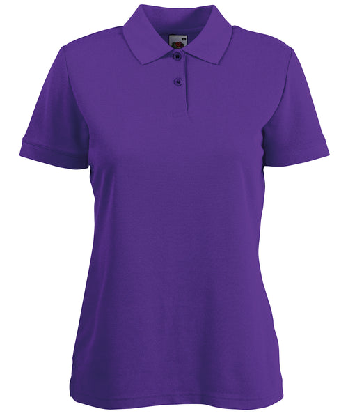 Women's 65/35 polo ~ SS212 (Fruit of the Loom)
