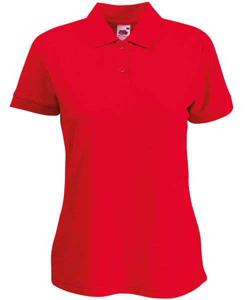 Women's 65/35 polo ~ SS212 (Fruit of the Loom)