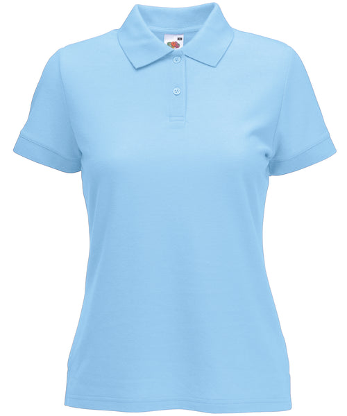 Women's 65/35 polo ~ SS212 (Fruit of the Loom)