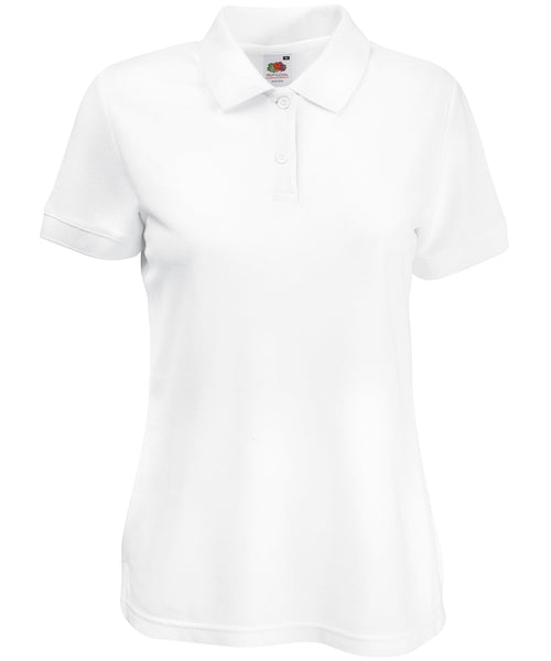 Women's 65/35 polo ~ SS212 (Fruit of the Loom)