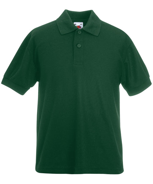 Kids 65/35 piqué polo (Fruit of the Loom) ~ SS417