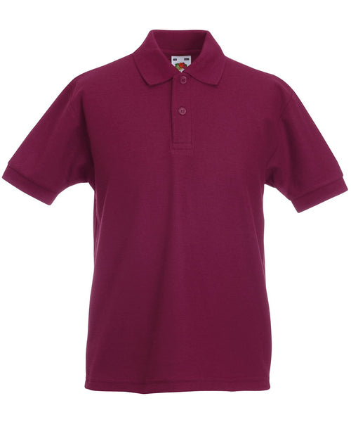 Kids 65/35 piqué polo (Fruit of the Loom) ~ SS417