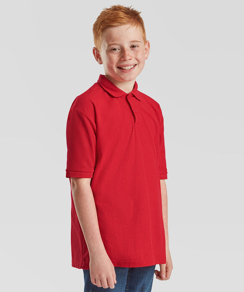 Kids 65/35 piqué polo (Fruit of the Loom) ~ SS417