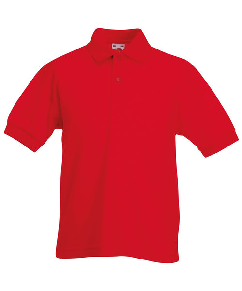 Kids 65/35 piqué polo (Fruit of the Loom) ~ SS417