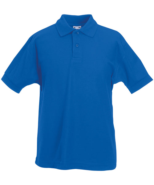 Kids 65/35 piqué polo (Fruit of the Loom) ~ SS417