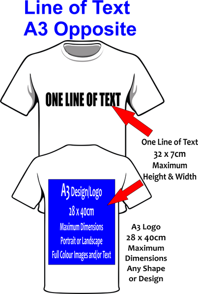 Add Your Logo/Text/Photo - NEW for 2025: A3 Full Colour printing