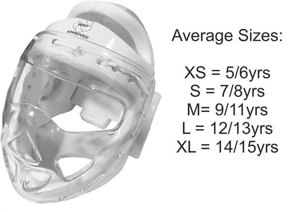 WKF & EKF approved headguard for Children