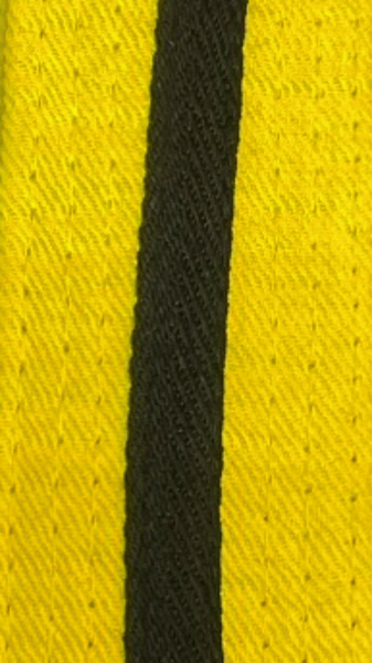 Coloured Belts with Black Stripe (New 2026)